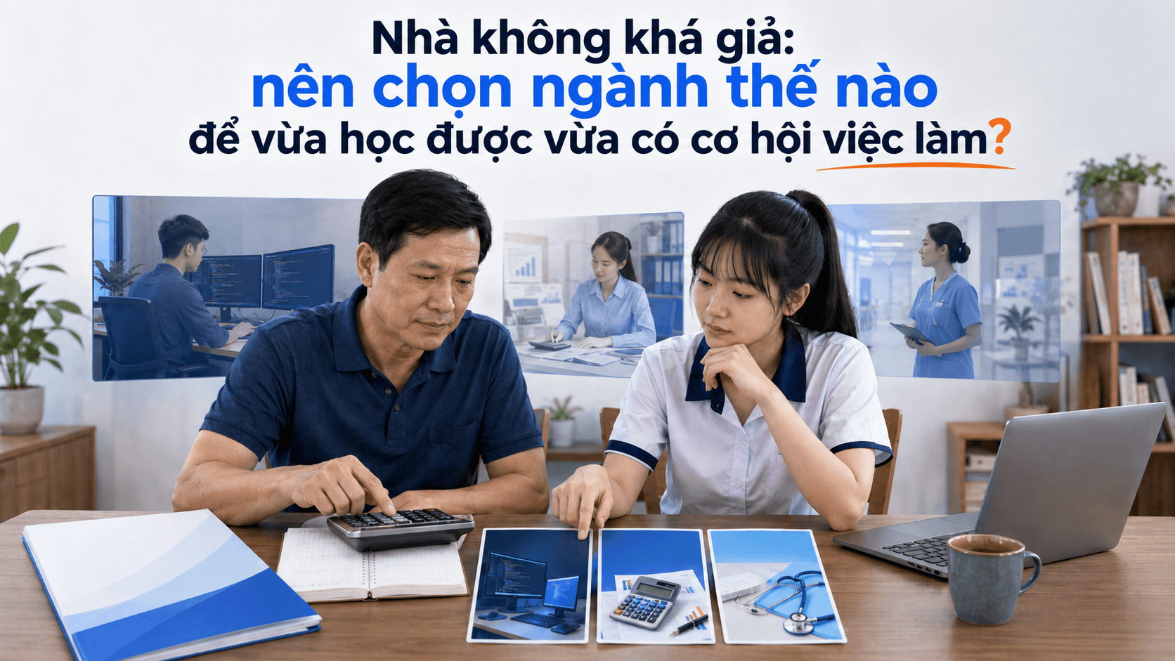Nhà không khá giả: nên chọn ngành thế nào để vừa học được vừa có cơ hội việc làm?