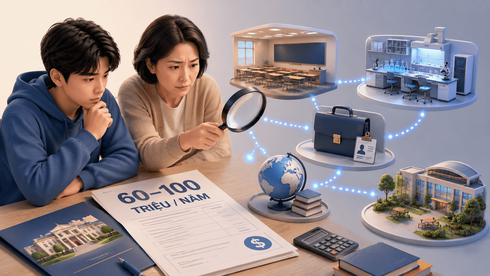 Đại học 60–100 triệu/năm: có thật sự đáng tiền không?