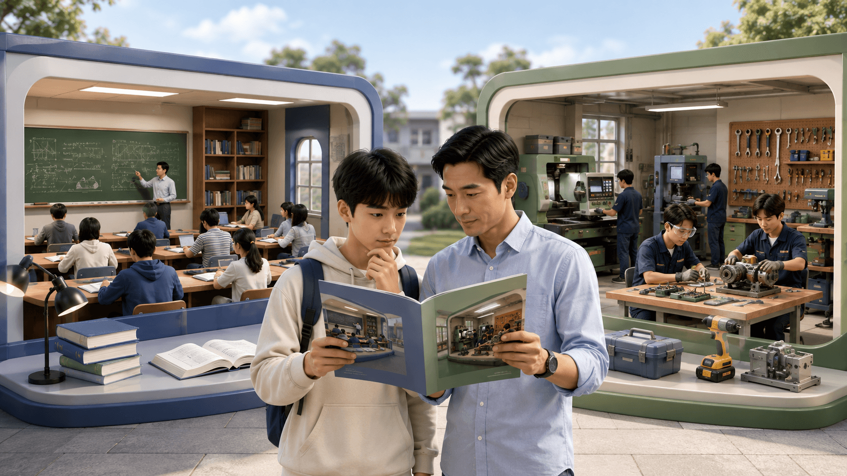 Con học lực trung bình: có nên cố vào đại học bằng mọi giá?